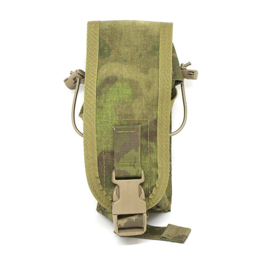 High Speed Gear modular single rifle magazine pouch in tactical configuration with MOLLE webbing