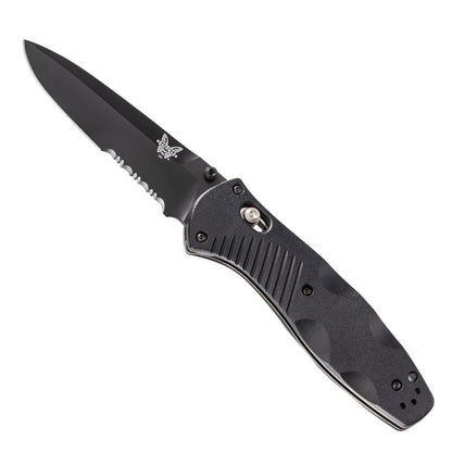 Benchmade Osborne Barrage, Serrated Edge, Black - Tactical Edge