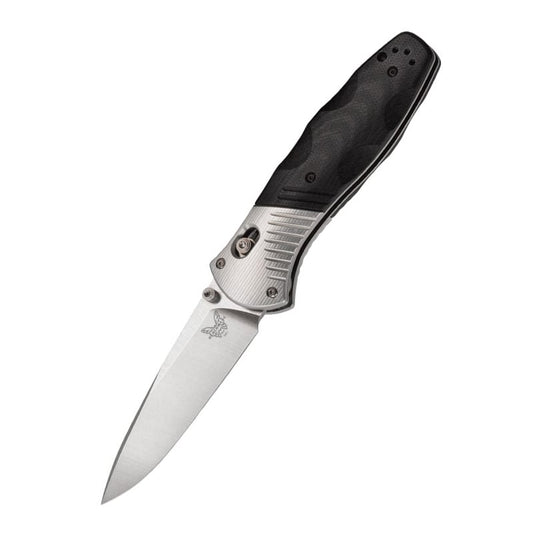 Benchmade Osborne Barrage, Satin Plain Edge - Tactical Edge