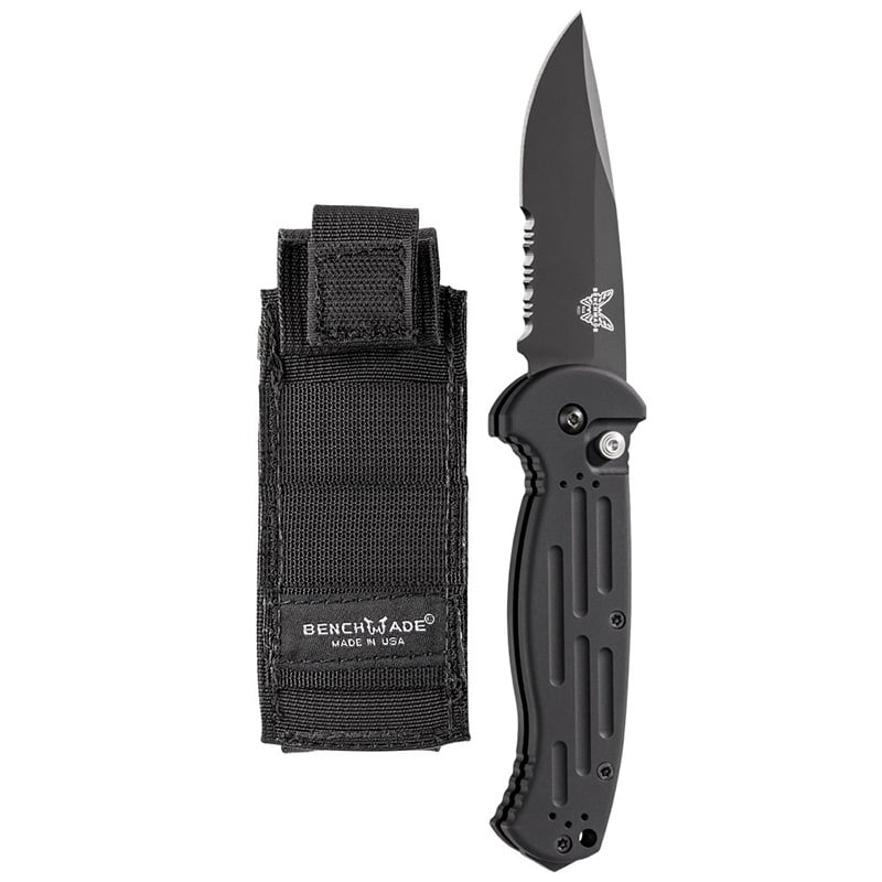 Benchmade AFO II Black Serrated Edge - Tactical Edge