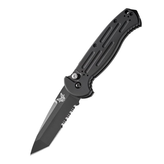 Benchmade AFO II Tanto Black Serrated Edge - Tactical Edge