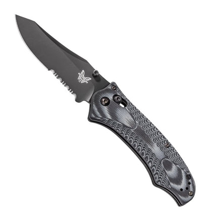 Benchmade 950SBK Osborne Rift Black Serrated Edge - Tactical Edge