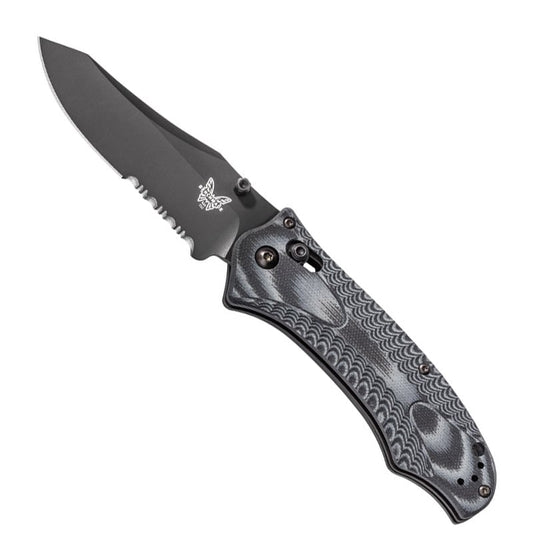 Benchmade 950SBK Osborne Rift Black Serrated Edge - Tactical Edge
