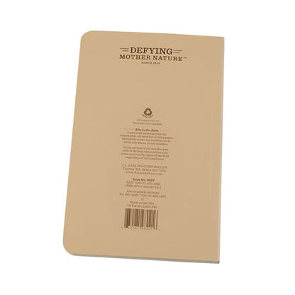 4 5/8" X 7 1/4" Tactical Field BookTan - Tactical Edge