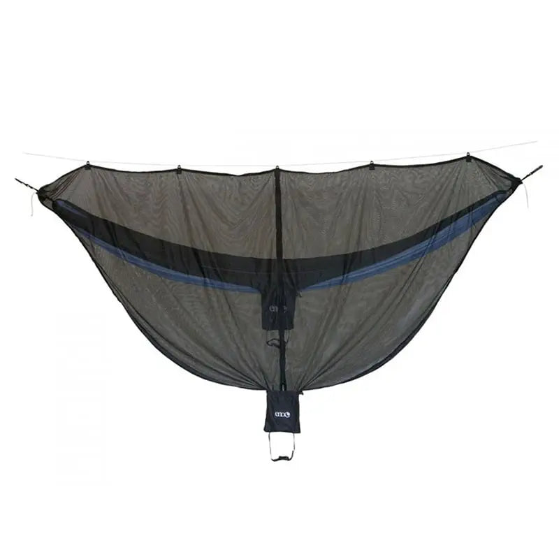 ENO Guardian Bug Net in black with fine mesh netting for hammock insect protection