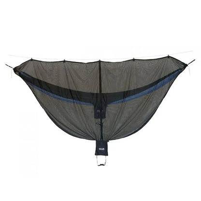 ENO Guardian Bug Net in black with fine mesh netting for hammock insect protection