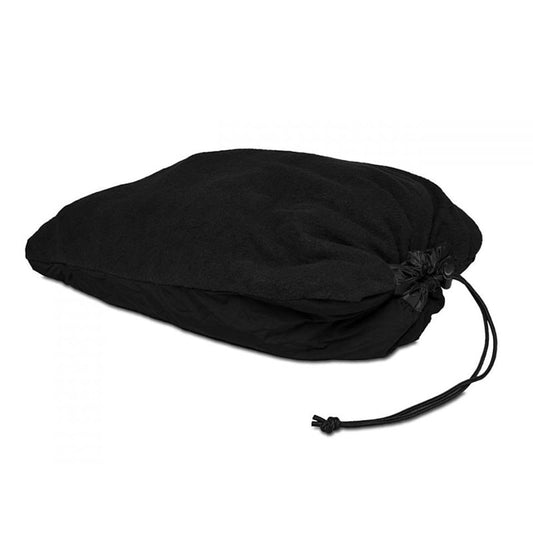 ENO PakPillow Black packable camping pillow with fleece and microfiber construction for hammock use