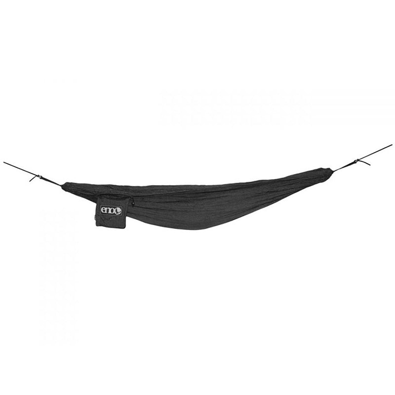 Eagles Nest Outfitters Underbelly Gear Sling in charcoal color showing woven nylon construction