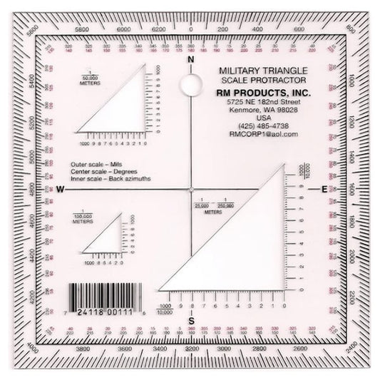 Military Triangle Protractor - Tactical Edge
