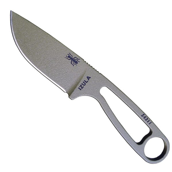 Izula - Desert Tan Blade with Black Sheath - Tactical Edge