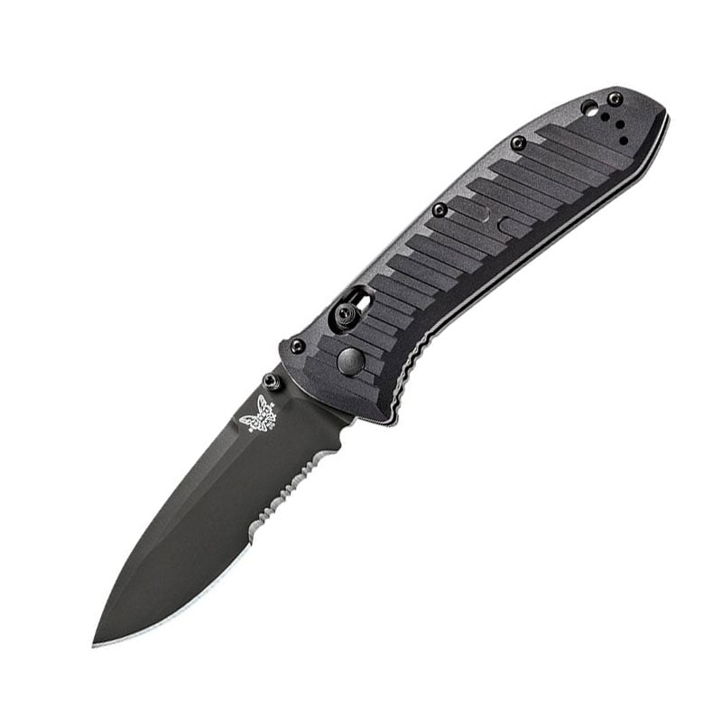 Benchmade 570SBK Presidio II Serrated Black - Tactical Edge