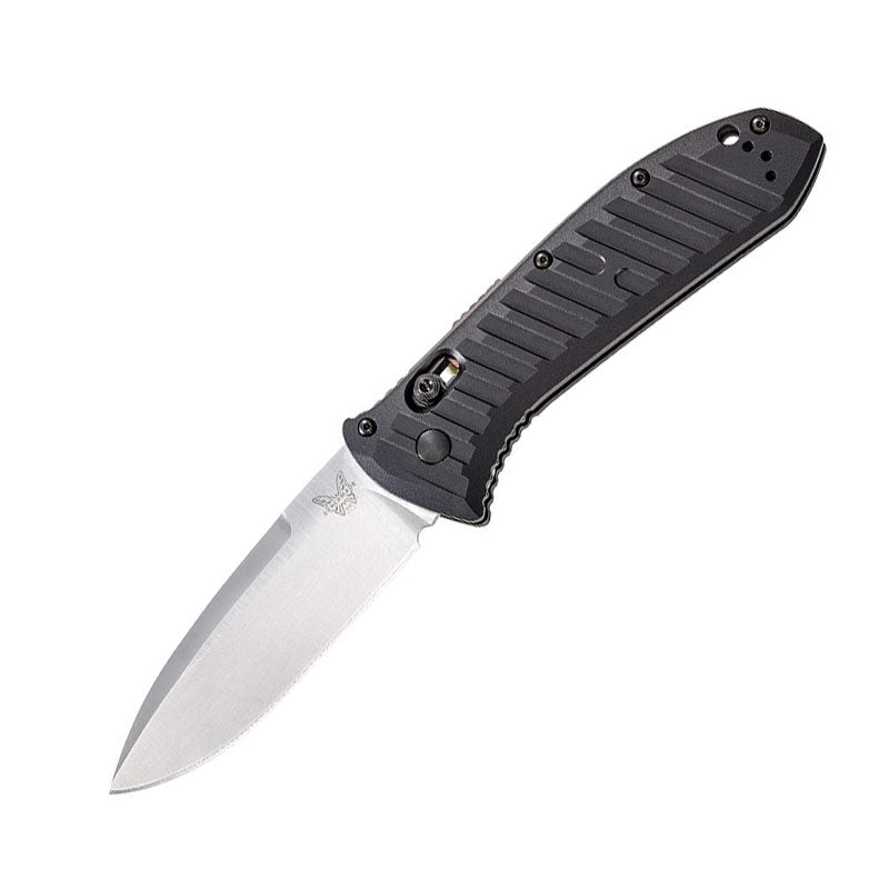 Benchmade 5700 Presidio II Auto Satin Finish Plain Edge - Tactical Edge