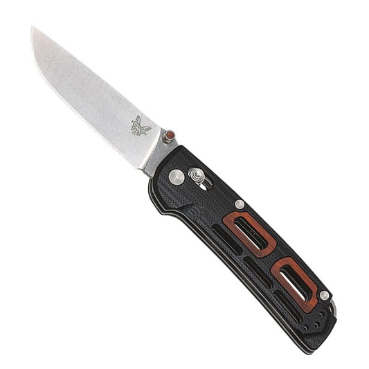 Benchmade 486 Saibu, Drop Point, Satin Finish, G10 Handle - Tactical Edge
