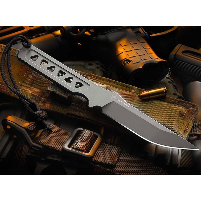 Spartan Blades Formido Black Black Molle Sheath - Tactical Edge