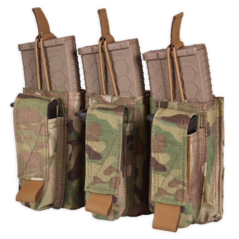 Triple Kangaroo 5.56/Pistol Mag Pouch - Tactical Edge