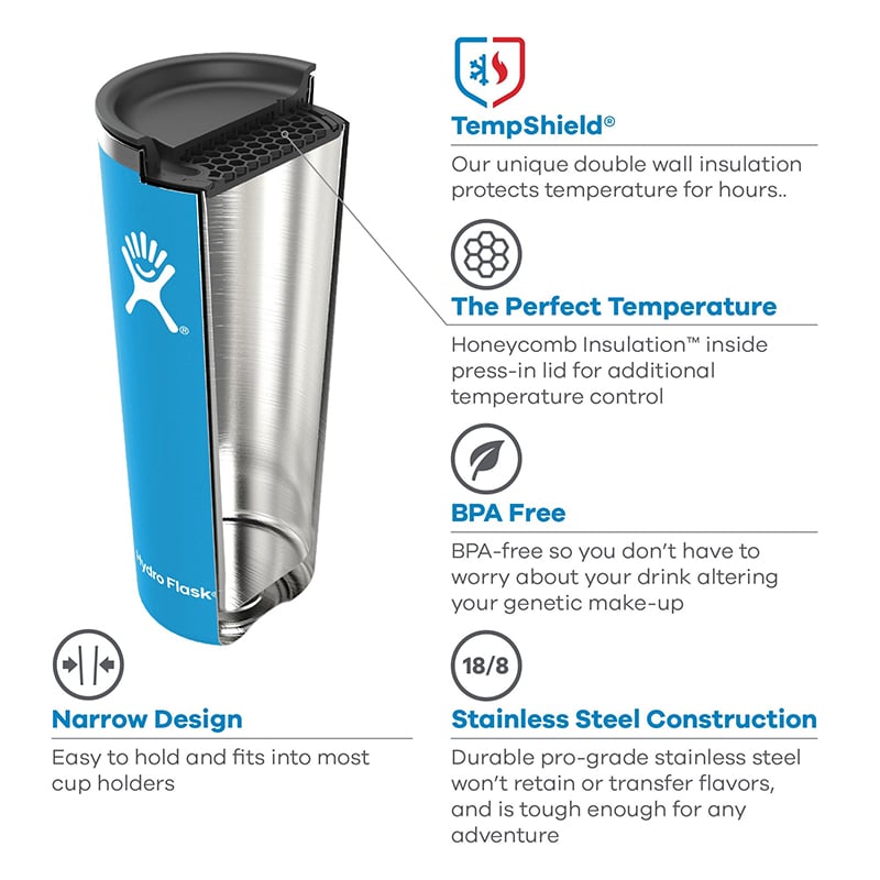 32oz Insulated Tumbler Frost - Tactical Edge