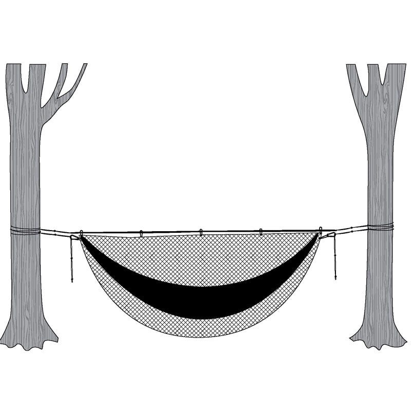 Snugpak Mosquito Hammock Net Olive - Tactical Edge