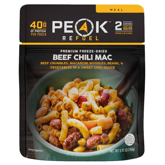 Peak Refuel Beef Chili Mac - Tactical Edge