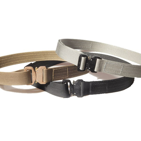 High Speed Gear Cobra 1.5 inch tactical belt with black Cobra buckle and interior velcro strips