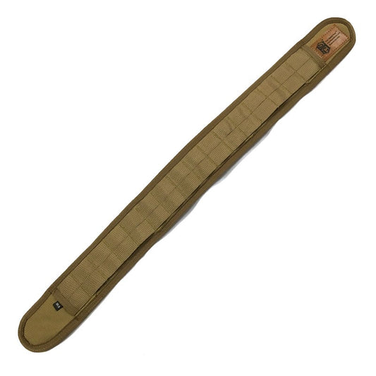High Speed Gear Slim-Grip Padded Belt in Coyote brown with neoprene padding and HDPE stiffener