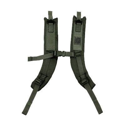 Tactical Tailor Super Straps with foam padding and adjustable sternum strap for heavy pack carrying