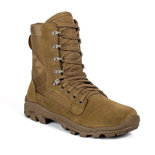 Garmont T8 Extreme 670 tactical combat boots in coyote brown with Vibram sole and insulated construction