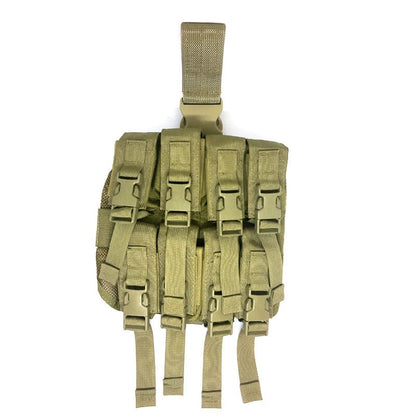 High Speed Gear 40MM grenade leg mount with 8 round capacity in black nylon