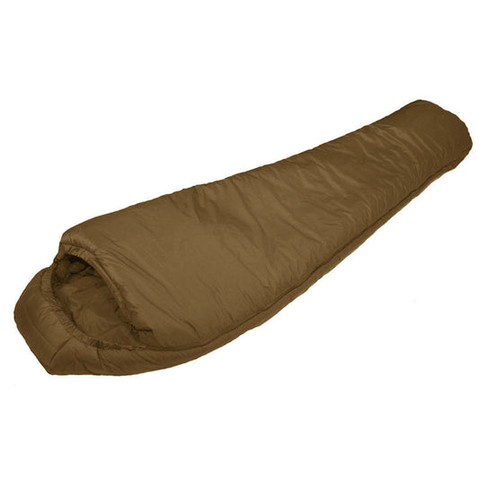 Snugpak Softie 9 Hawk military sleeping bag in olive green with compression straps