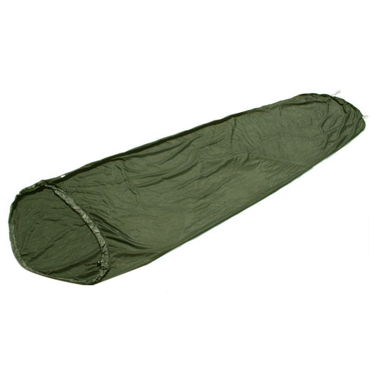 Snugpak TS1 Liner thermal sleeping bag liner in compact packaging showing lightweight design